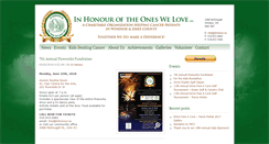 Desktop Screenshot of inhonour.ca